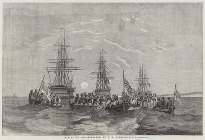 Entierro en el Mar de John Wilson Carmichael